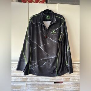 Huntworth XL Camo Quarter Zip Pullover Performance Hunting Shirt NWOT